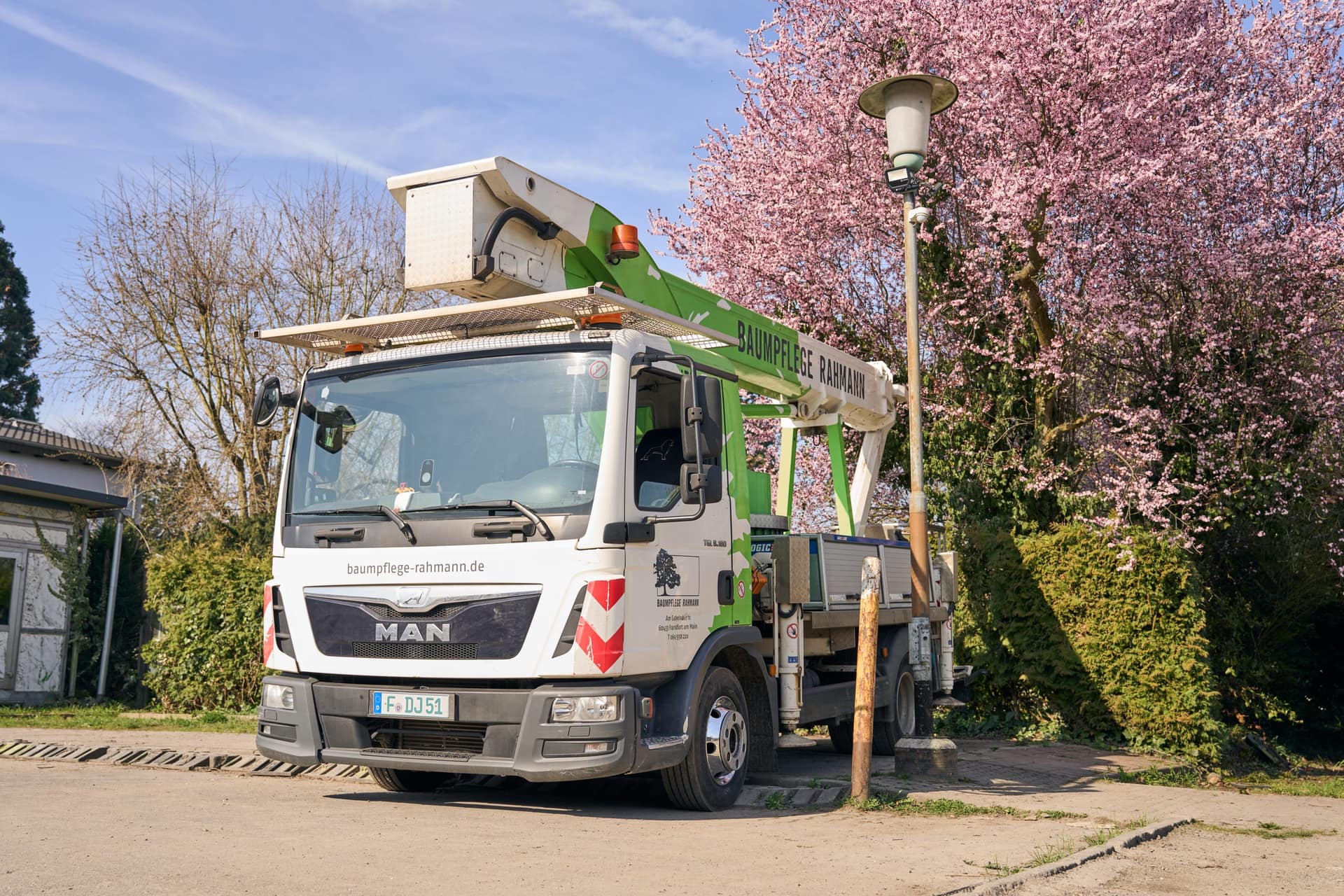 Arbeiten in großer Höhe